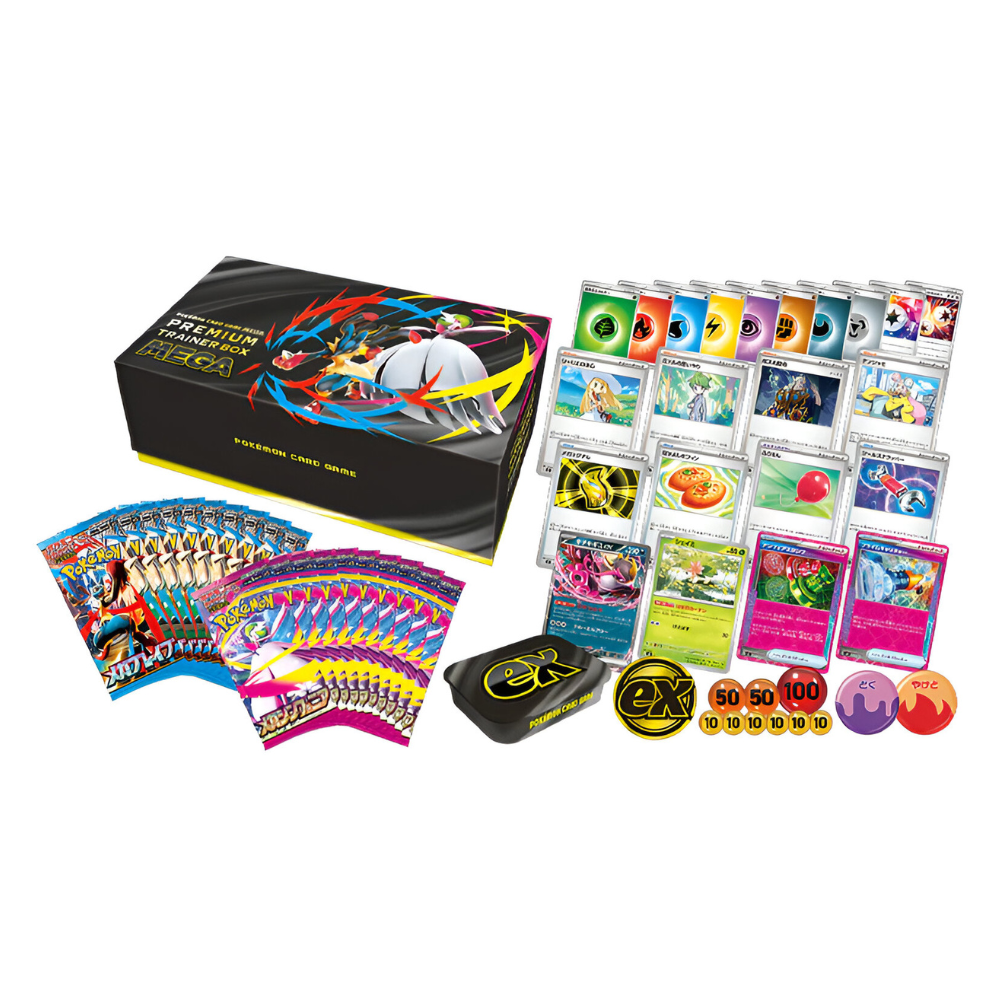 Japanese Pokemon - Mega Brave & Mega Symphonia - Premium Trainer Box MEGA