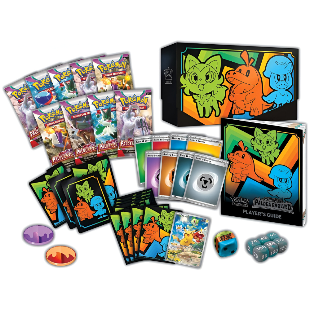 Pokemon Scarlet & Violet: Paldea Evolved Elite Trainer Box