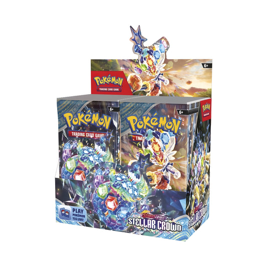 Pokemon Scarlet & Violet Stellar Crown Booster Box