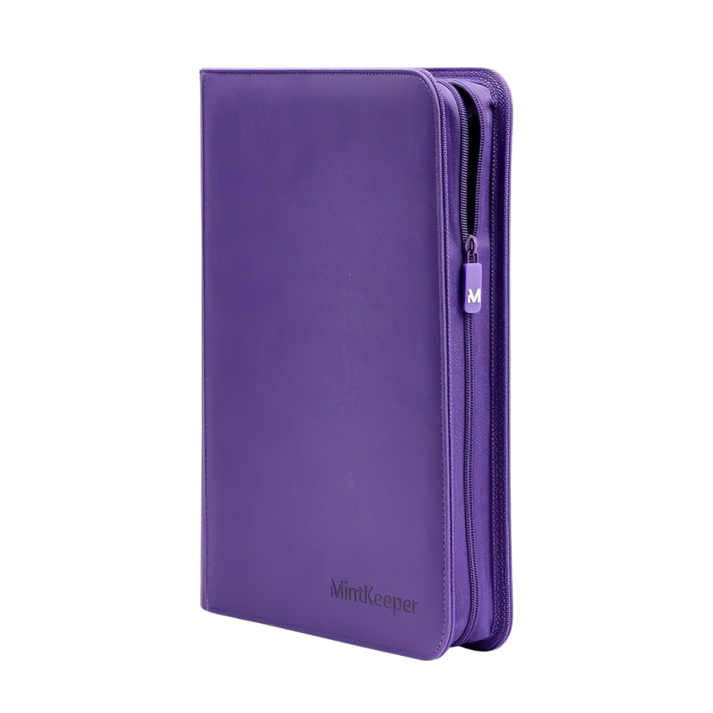 MintKeeper - 9 Pocket Premium Zip Trading Card Binder