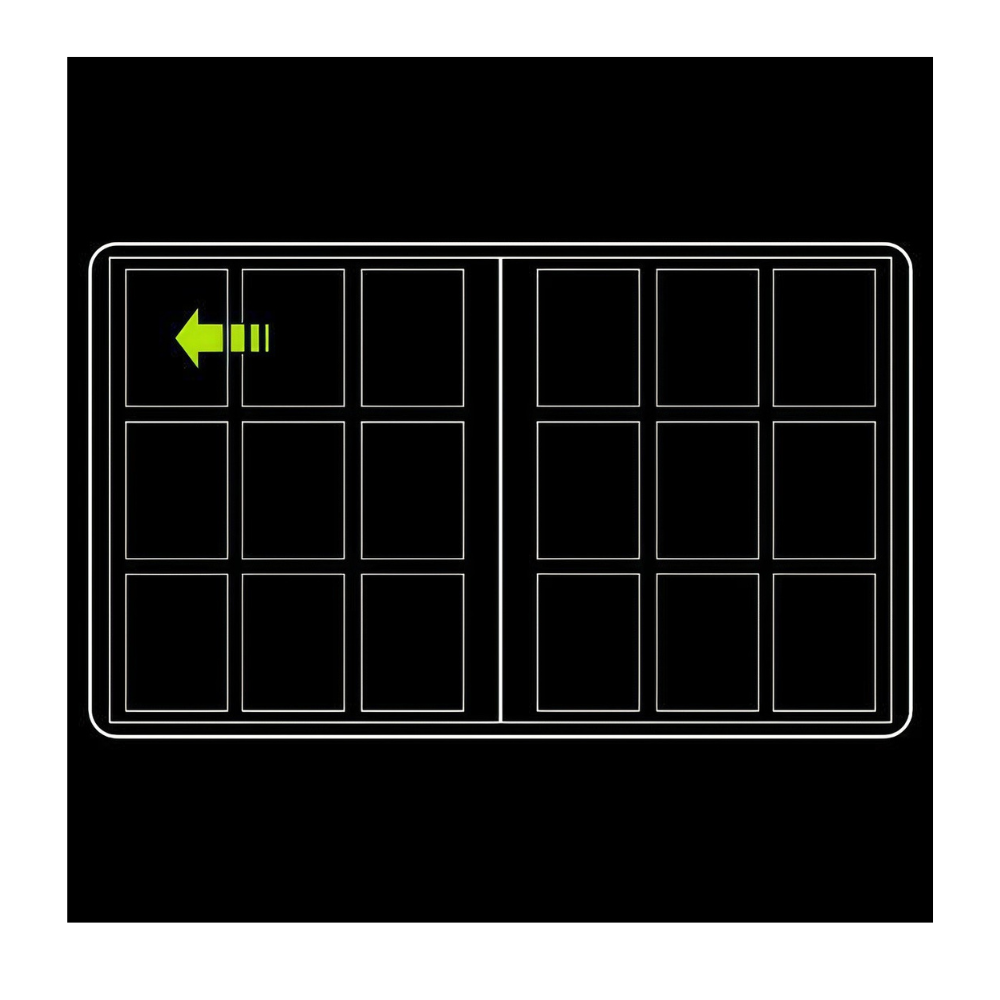 MintKeeper - 9 Pocket Premium Zip Trading Card Binder