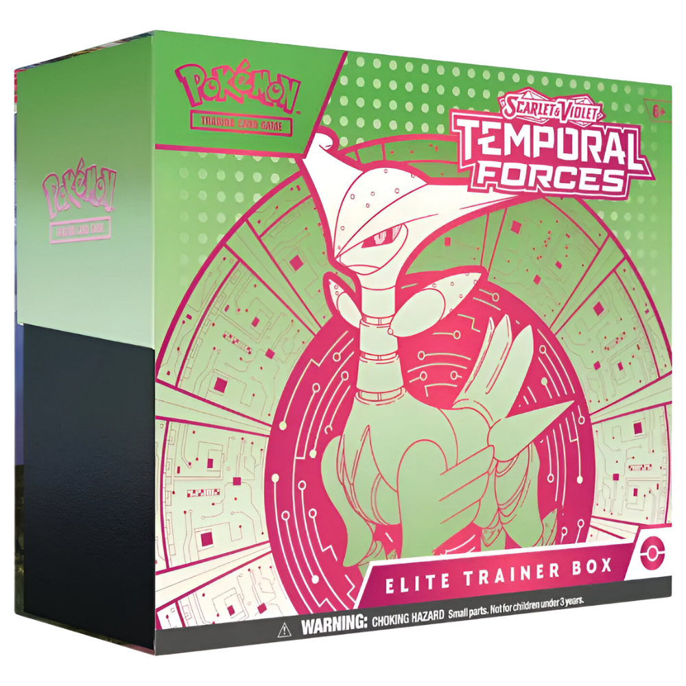Pokemon Temporal Forces Iron Leaves Elite Trainer Box