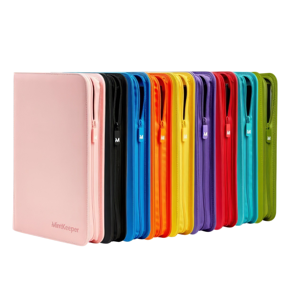 MintKeeper - 9 Pocket Premium Zip Trading Card Binder