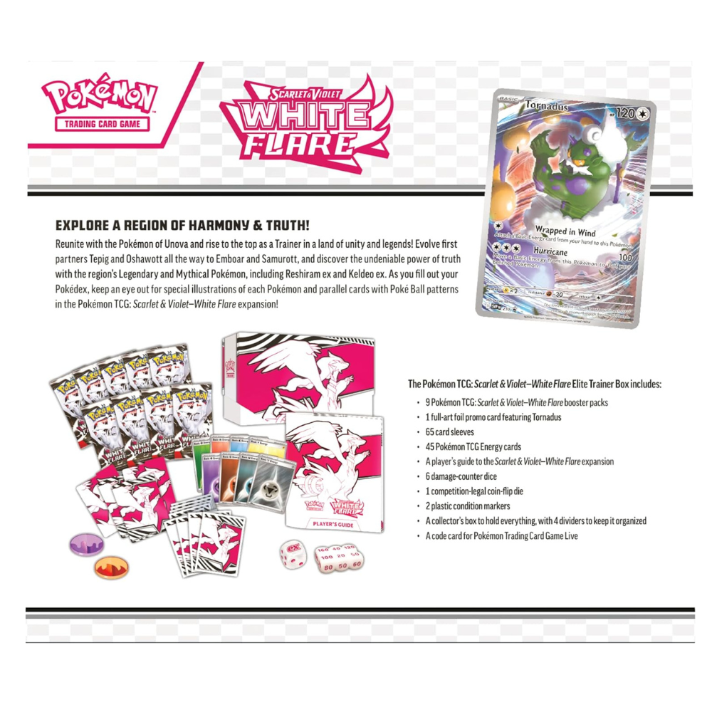 Pokemon Scarlet & Violet: White Flare Elite Trainer Box
