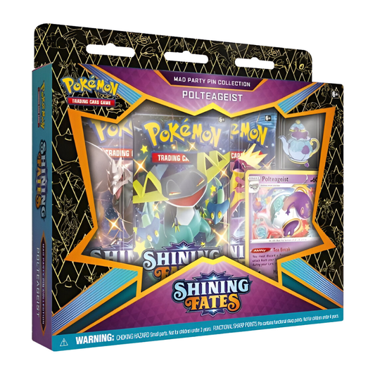 Pokemon TCG: Shining Fates Mad Party Pin Collection (Poltageist)