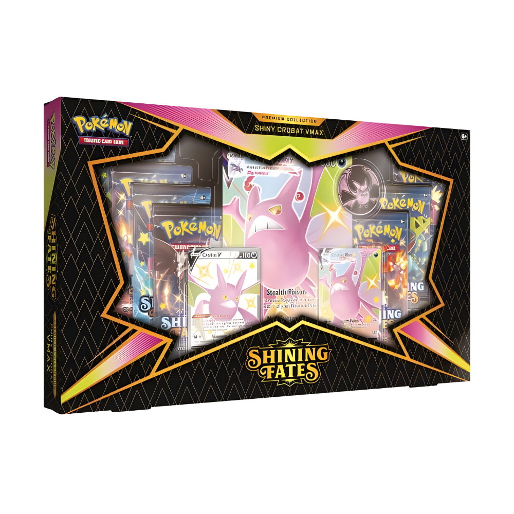 Pokemon TCG: Shining Fates Premium Collection (Shiny Crobat VMAX)