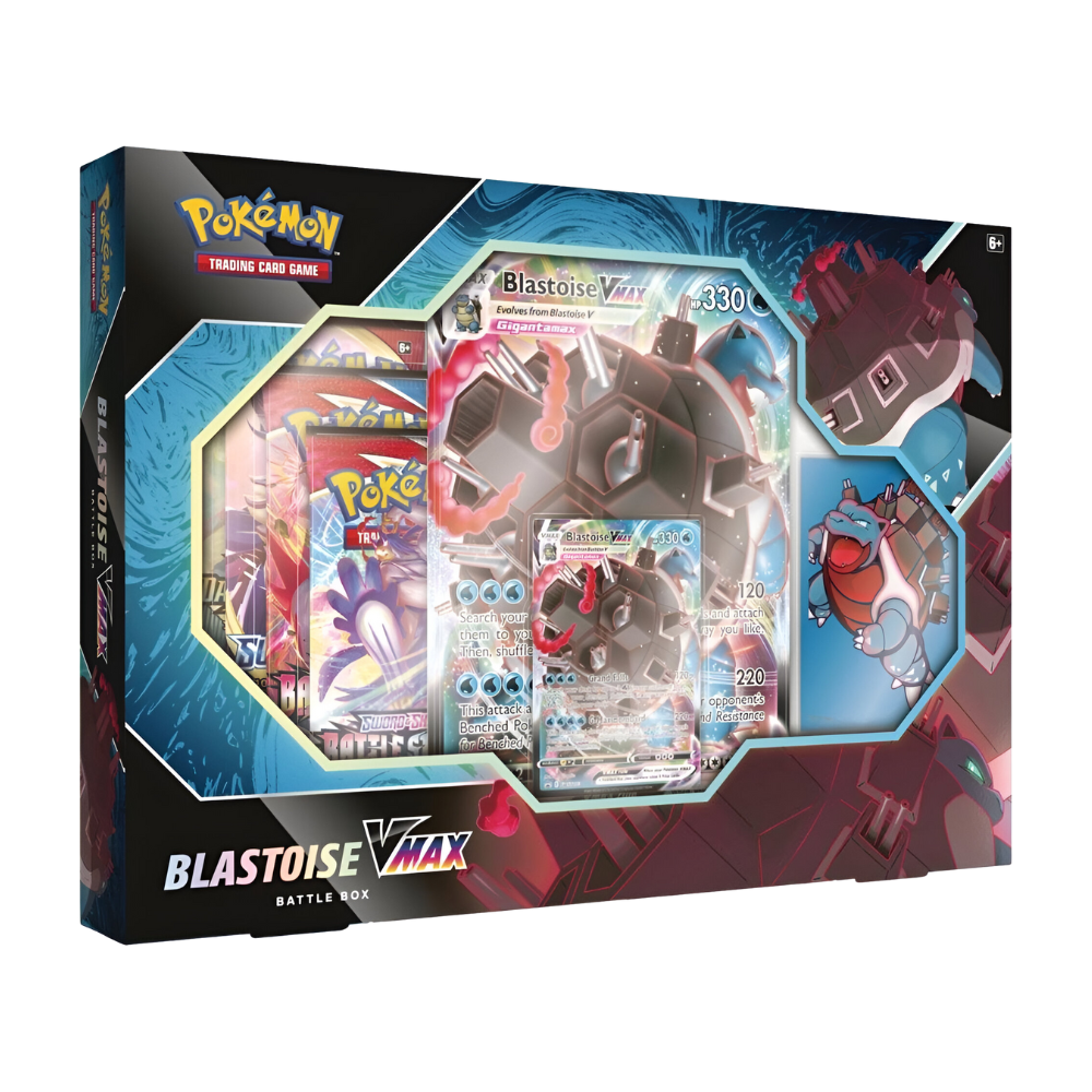 Pokemon TCG: Blastoise VMAX Battle Box