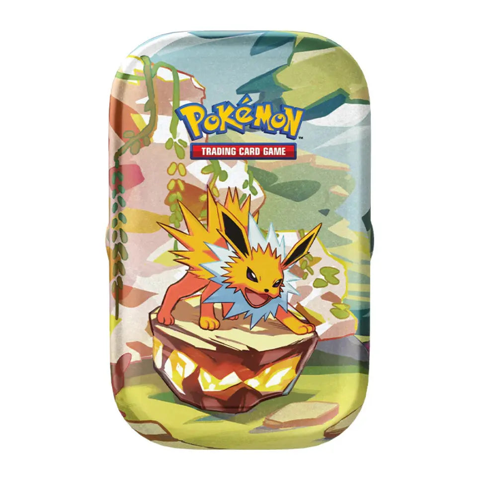Pokemon - Scarlet & Violet - Prismatic Evolutions - Mini Tin - Jolteon Vaulted Cards