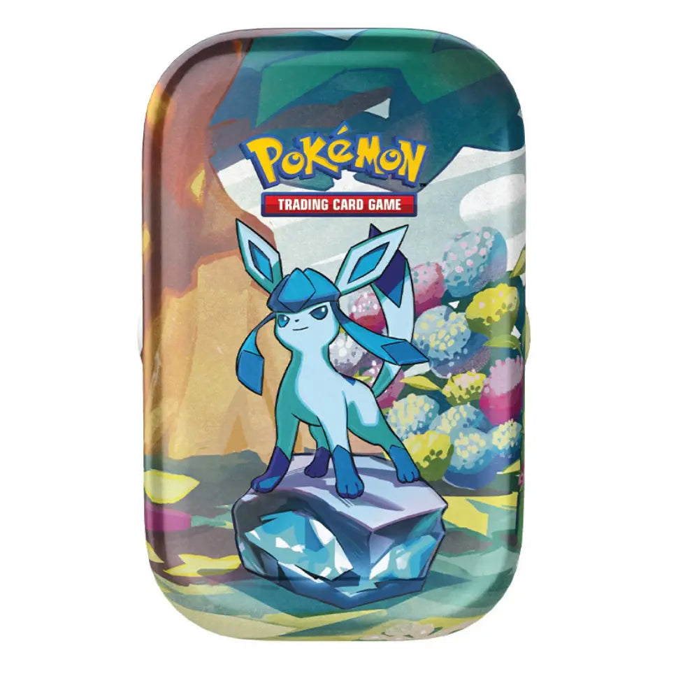 Pokemon - Scarlet & Violet - Prismatic Evolutions - Mini Tin - Glaceon Vaulted Cards