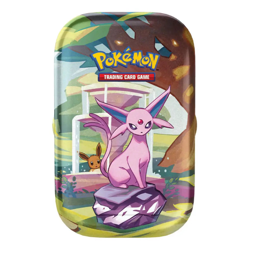 Pokemon - Scarlet & Violet - Prismatic Evolutions - Mini Tin - Espeon Vaulted Cards