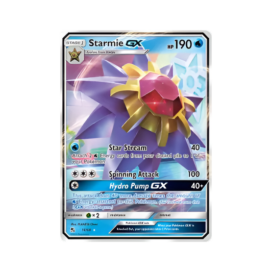 2019 Pokemon SM Hidden Fates Stamie GX #14/68 NM
