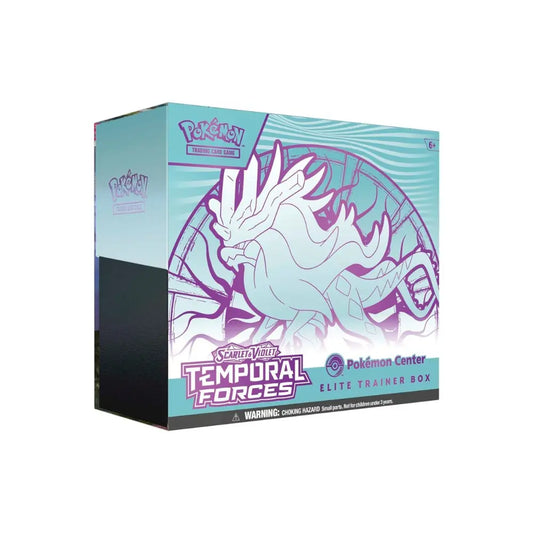 Pokemon Temporal Forces Walking Wake Elite Trainer Box (Pokemon Center Exclusive) Pokemon TCG