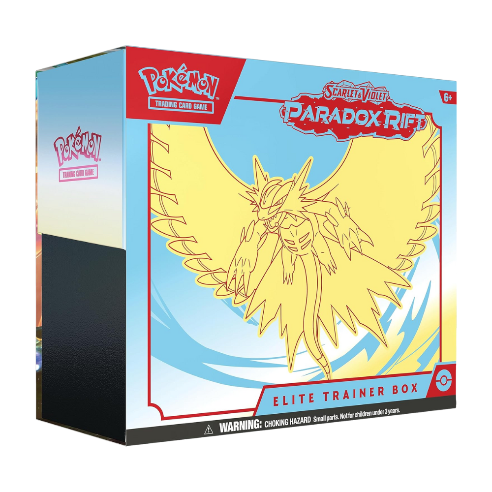 Pokemon Scarlet & Violet: Paradox Rift Elite Trainer Box - Roaring Moon