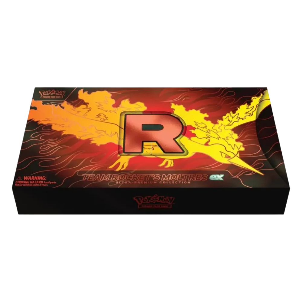 Pokemon TCG: Team Rocket's Moltres EX Ultra Premium Collection