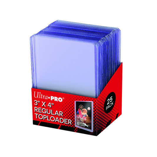 Ultra Pro- Card Toploaders - Regular 35pt 3"x4" (25)