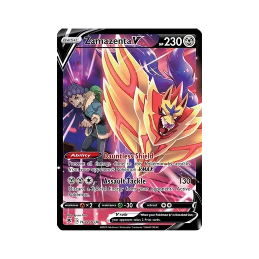 2022 Pokemon SWSH Astral Radiance Zamazenta #TG22/TG30 NM