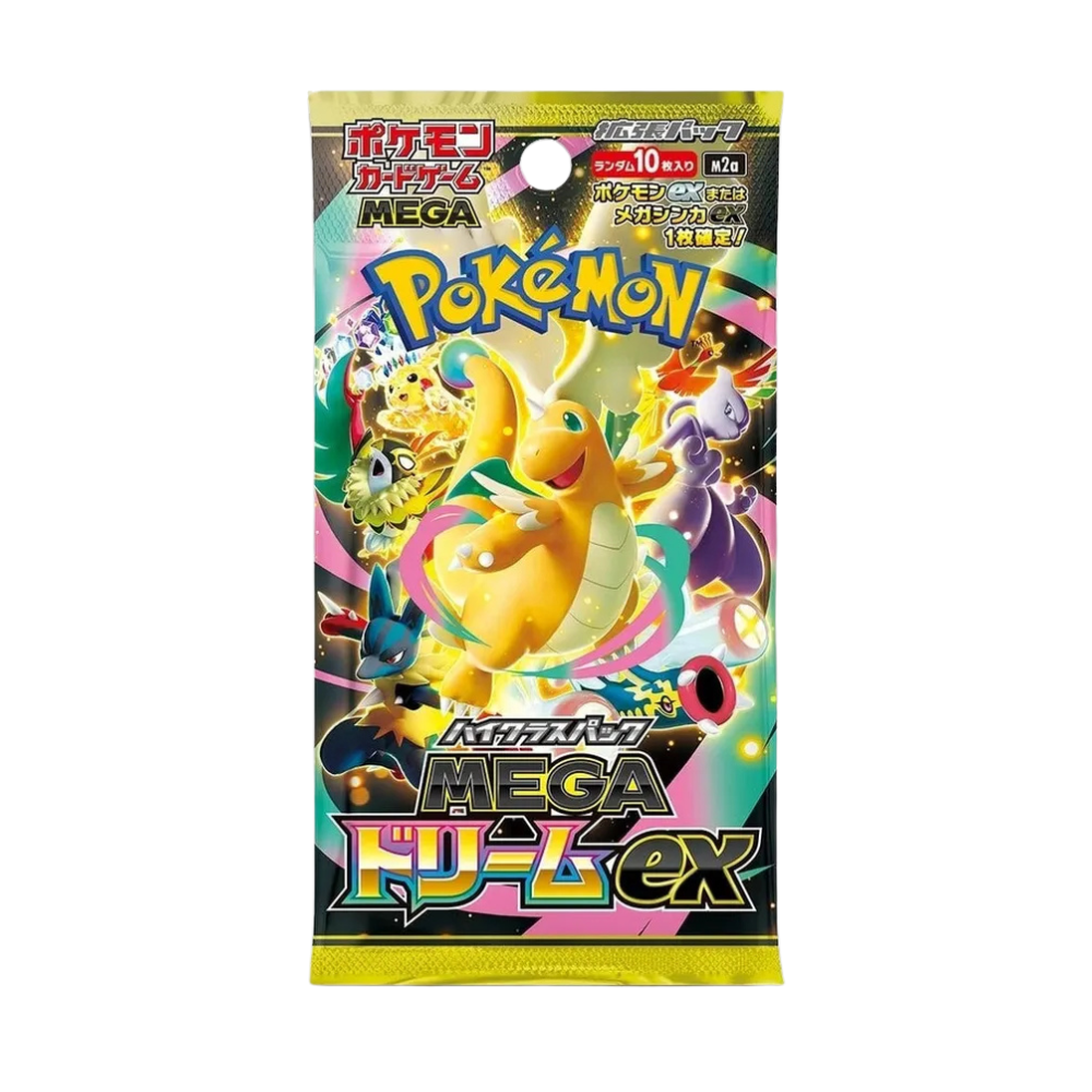 pokemon booster pack designs Pokemon: Mega Dream Booster Pack