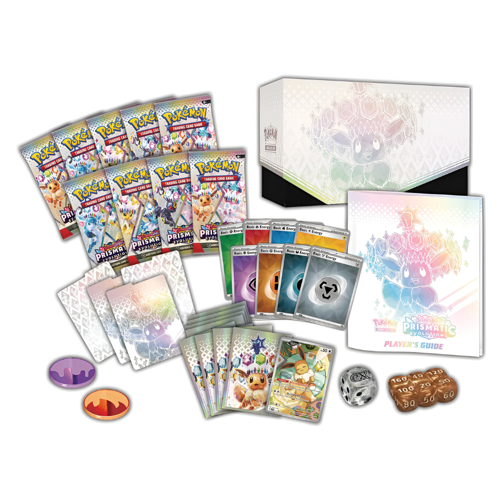 Pokemon Scarlet & Violet: Prismatic Evolutions Elite Trainer Box