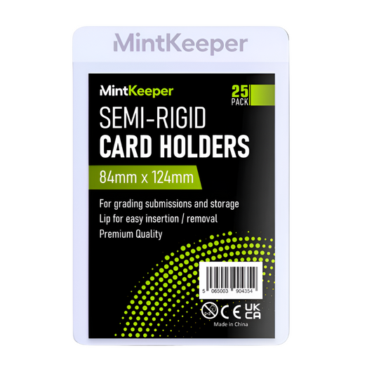 MintKeeper - Semi Rigid Card Holders - (25)
