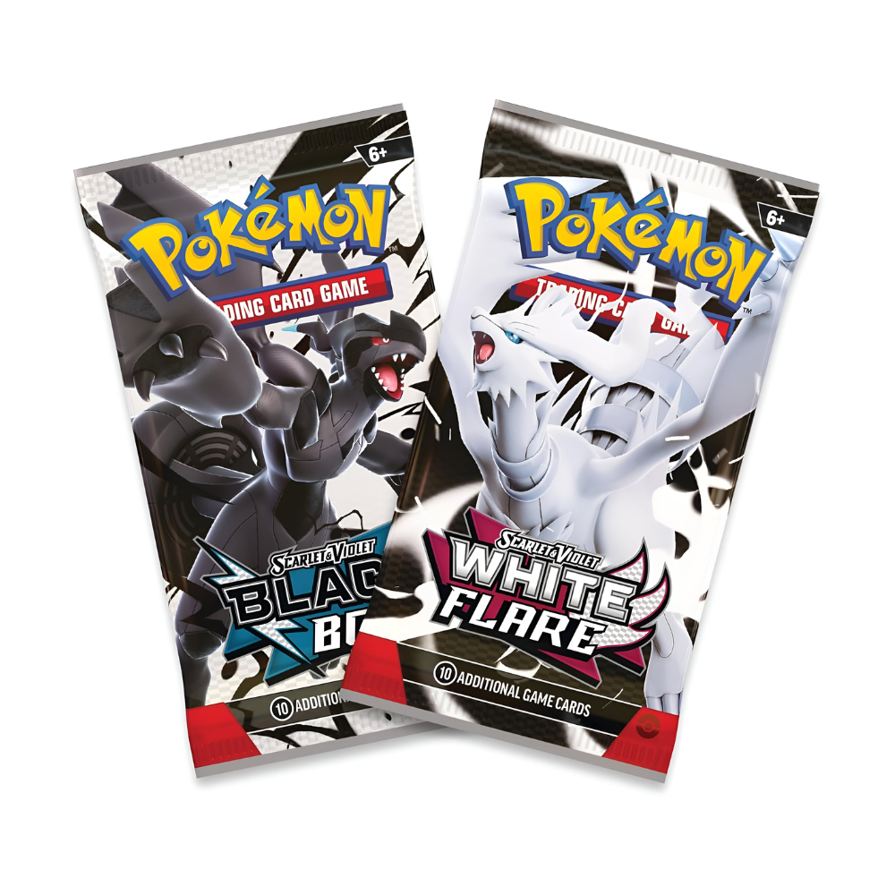 Pokemon - Scarlet & Violet - Black Bolt & White Flare - Unova Mini Tin  (Chandelure & Zorua)