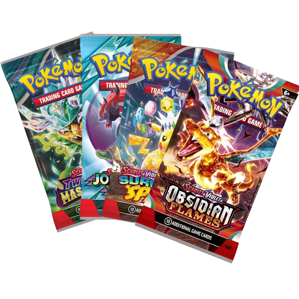 Pokemon English Booster Pack Bundle (x4 Booster Packs)