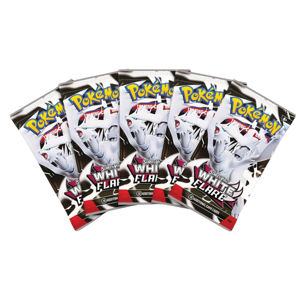 Pokemon Scarlet & Violet — White Flare Binder Collection