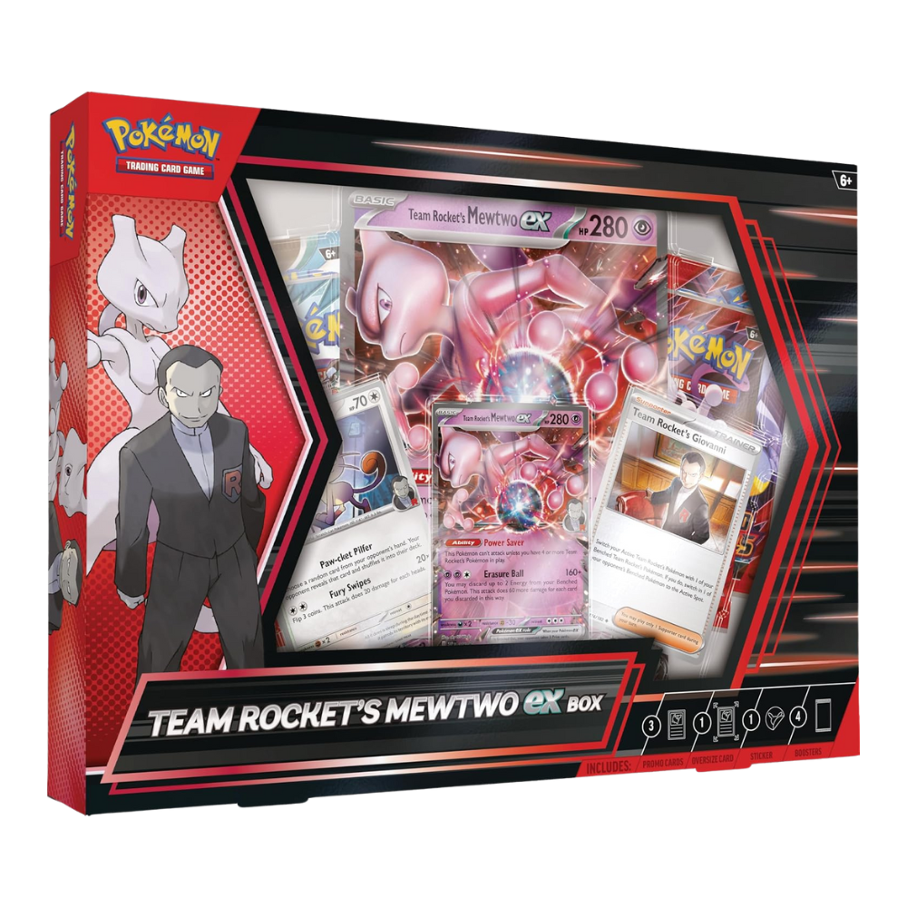 Pokemon Scarlet & Violet — Team Rockets Mewtwo Collection Box
