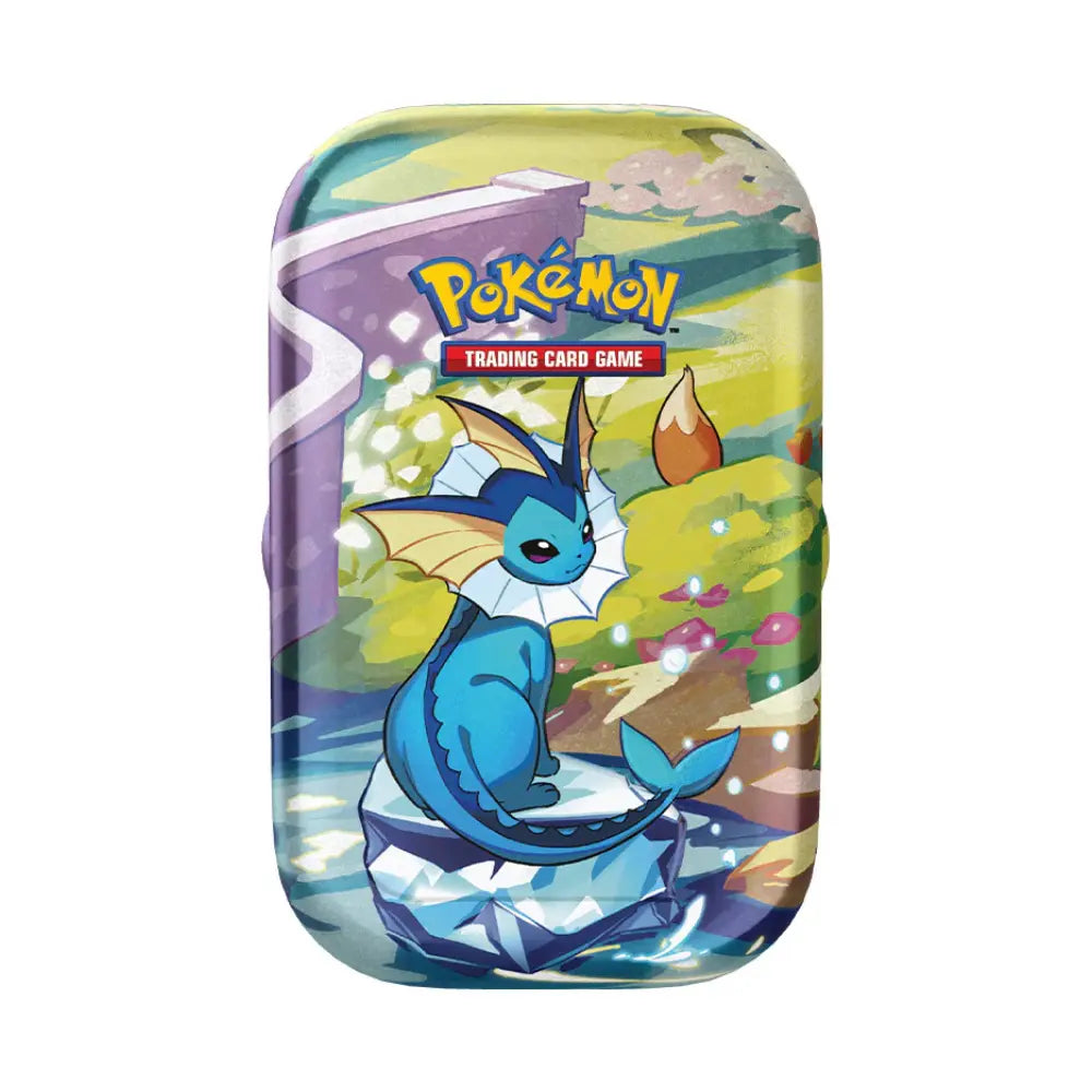 Pokemon - Scarlet & Violet - Prismatic Evolutions - Mini Tin - Vaporeon Vaulted Cards