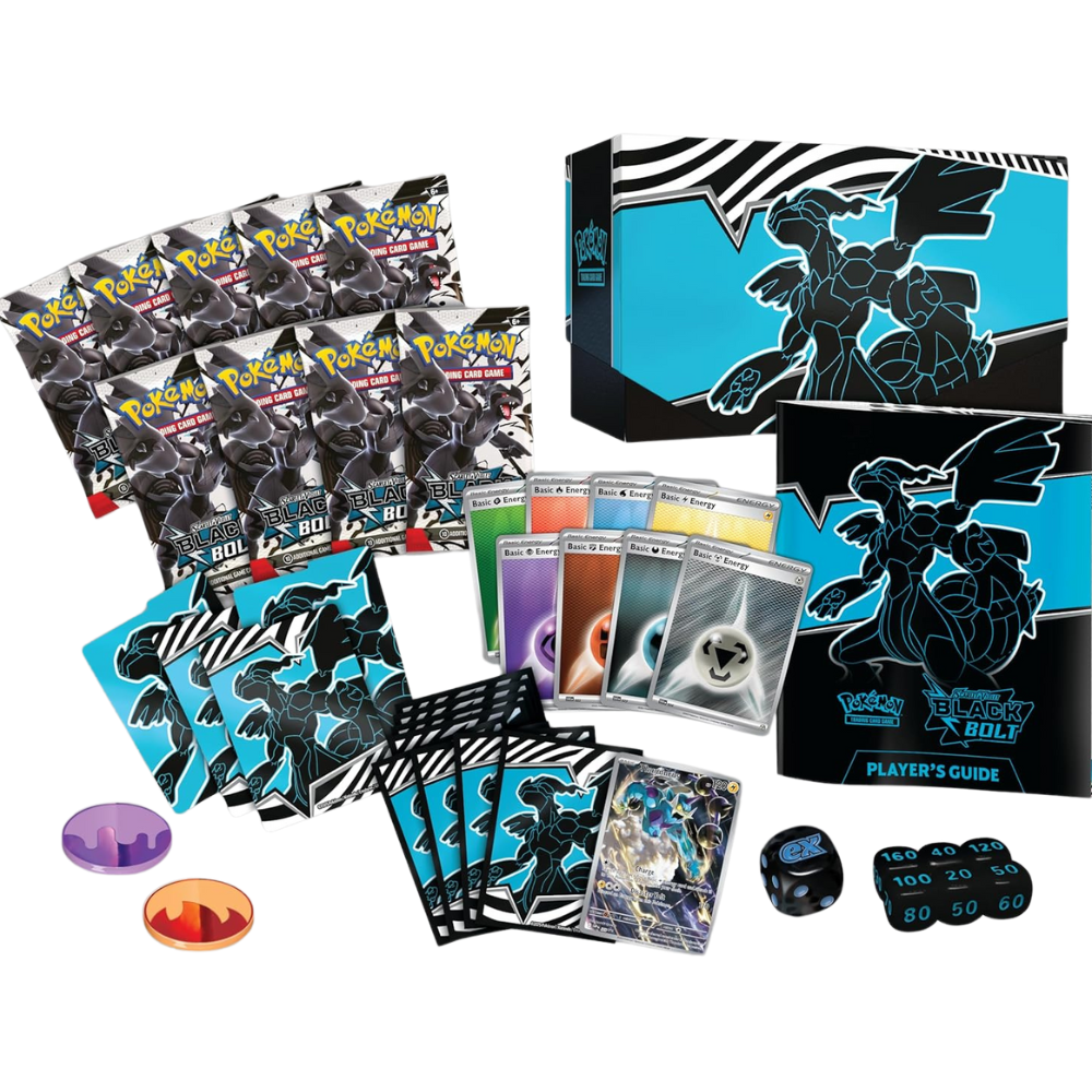 Pokemon Scarlet & Violet: Black Bolt Elite Trainer Box