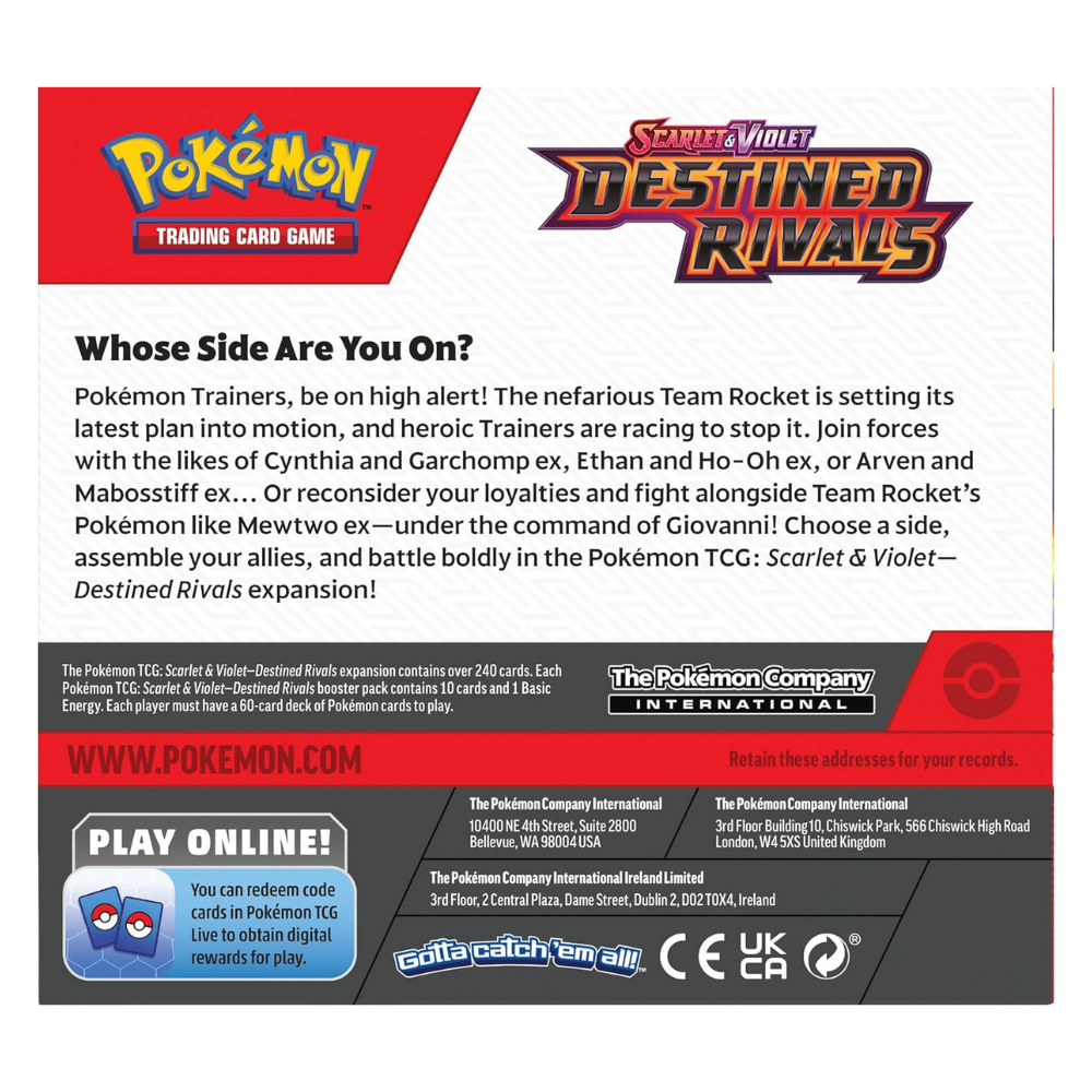 Pokemon Scarlet & Violet: Destined Rivals Booster Box
